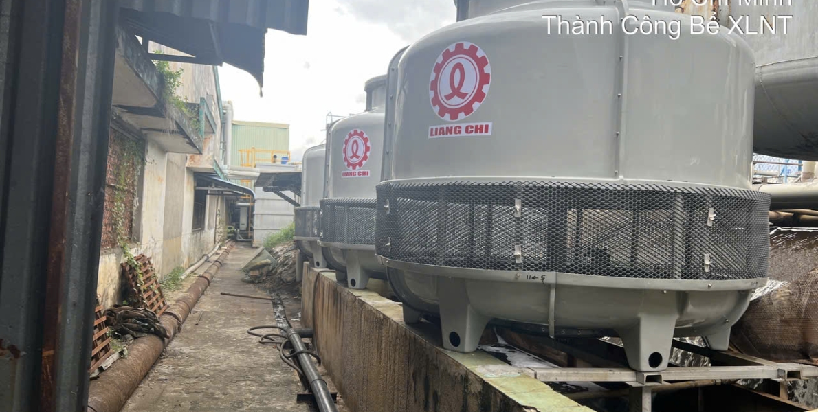 THI CÔNG LĂP ĐẶT HỆ THỐNG LÀM MÁT CHO NHÀ XƯỞNG HỆ THỐNG COOLING TOWER.