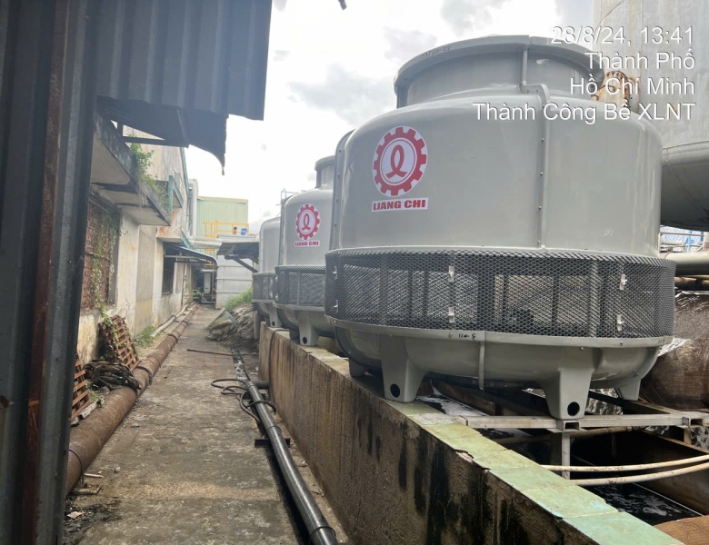 THI CÔNG LĂP ĐẶT HỆ THỐNG LÀM MÁT CHO NHÀ XƯỞNG HỆ THỐNG COOLING TOWER.